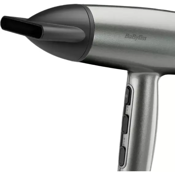 Uscător de păr BaByliss D581E, 2100W, Gri, 8 image