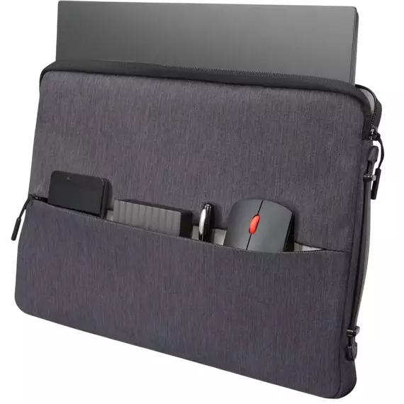 Husă pentru laptop Lenovo Urban Sleeve, 13", Gri, 4 image