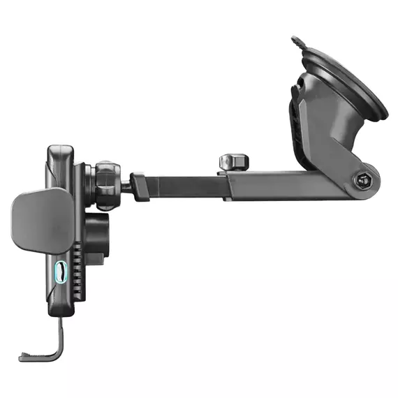 Suport Auto Cellularline Hug Dual Pro 15W, Negru, 3 image