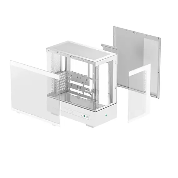 Carcasă PC Deepcool CH690 Digital WH, Midi-Tower, Fără PSU, Alb, 6 image