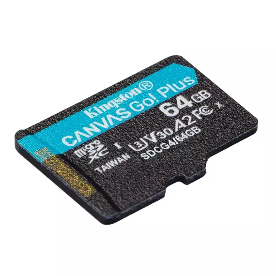 Card de Memorie Kingston Canvas Go! Plus, 64GB (SDCG4/64GB), 4 image