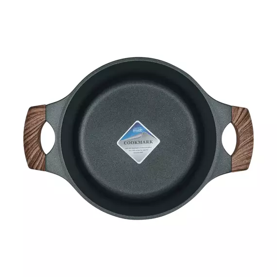 Cratiță RESTO 93901, 2,4L, 20cm, Negru, 2 image