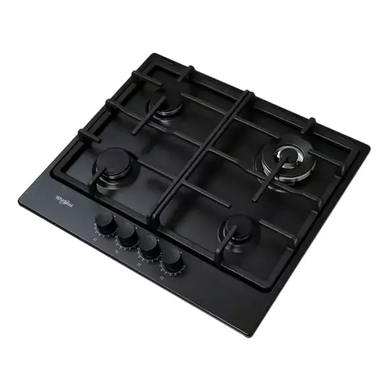 Plită pe gaz Whirlpool TKRL 661 NB, Negru, 5 image