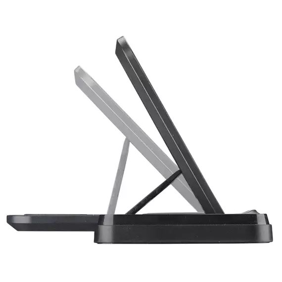 Încărcător wireless Cellularline Triple Station 3 in 1, 15W, Negru, 2 image