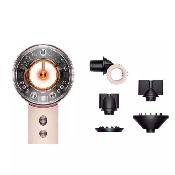 Uscător de păr Dyson Supersonic Nural HD16 Straight+Wavy, 1600W, Ceramic Pink | Rose Gold, 2 image