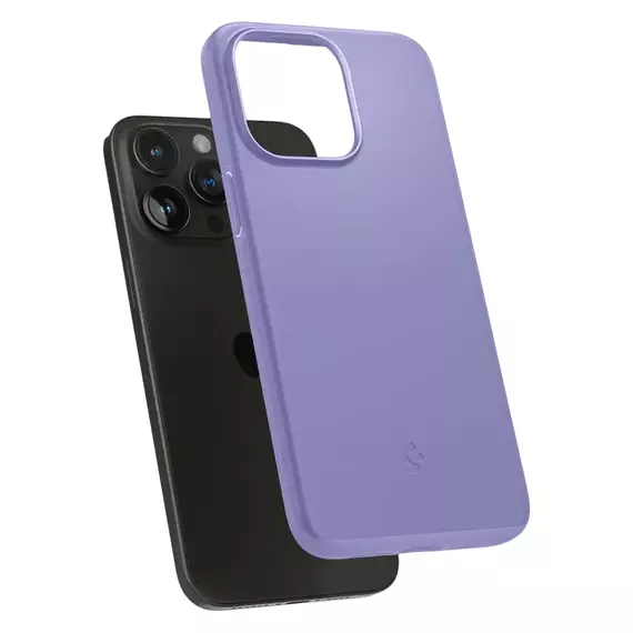 Husă Spigen iPhone 15 Pro Thin Fit, Iris violet, 4 image