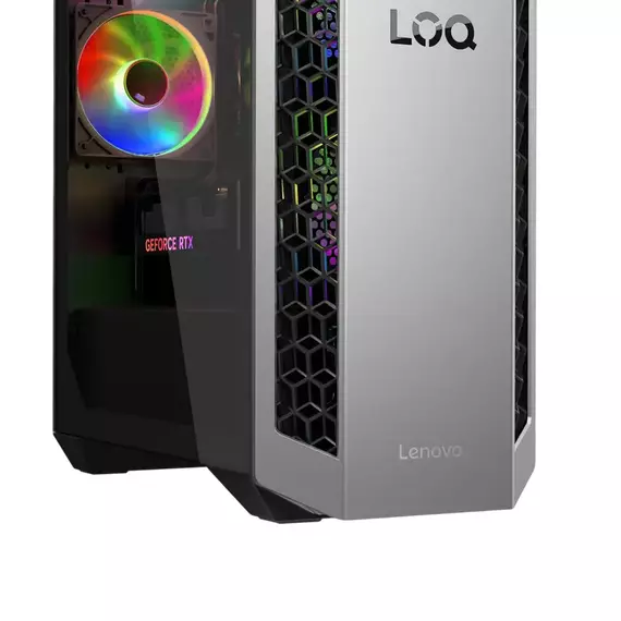 Sistem Desktop PC Lenovo LOQ Tower 26ADR10, Turn, AMD Ryzen 7 8745HX, 32GB/1024GB, AMD Radeon 610M,, 3 image