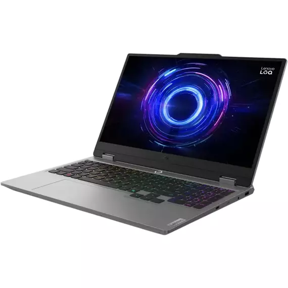 Laptop Gaming 15,6" Lenovo LOQ 15IRX10, Luna Grey, Intel Core i7-13645HX, 16GB/512GB, Fără SO, 3 image