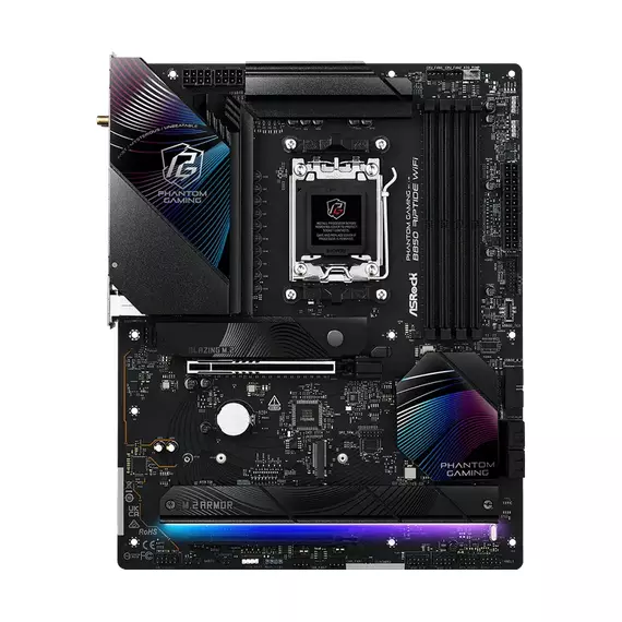 Placă de bază ASRock B850 Riptide WiFi, AM5, AMD B850, ATX, 5 image