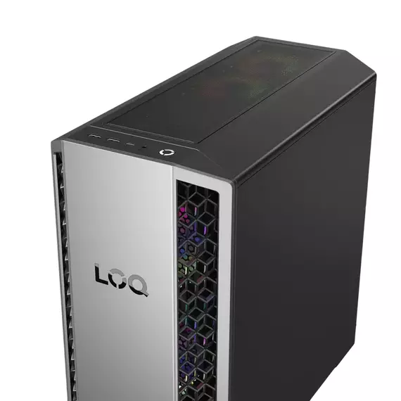 Sistem Desktop PC Lenovo LOQ Tower 26ADR10, Turn, AMD Ryzen 7 8745HX, 32GB/1024GB, AMD Radeon 610M,, 2 image