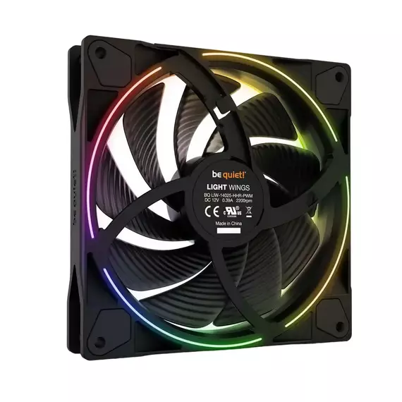 Ventilator PC be quiet! Light Wings PWM high-speed, 140 mm, 4 image