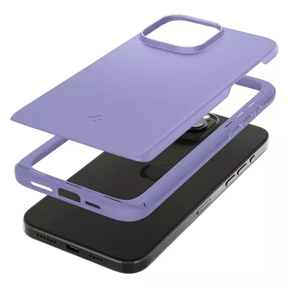 Husă Spigen iPhone 15 Pro Thin Fit, Iris violet, 6 image