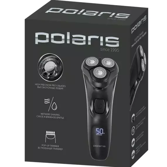 Aparat de ras electric Polaris PMR0415R, Negru, 3 image