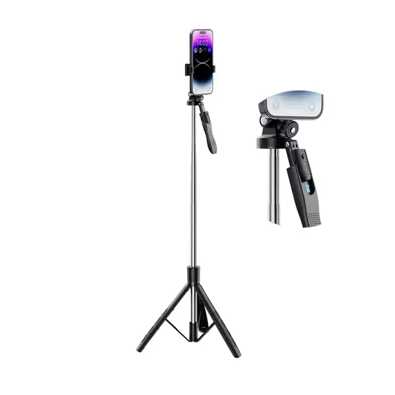 Selfie Stick XO SS15, Negru, 4 image