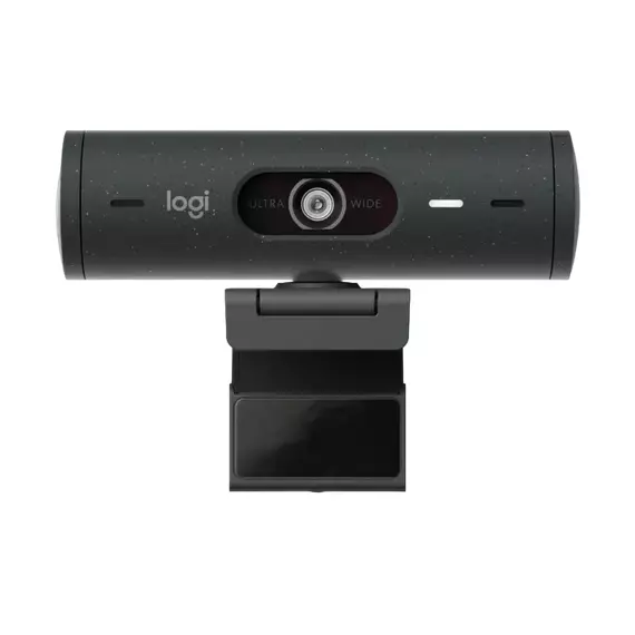 Cameră Web Logitech BRIO 500, Full-HD 1080P, Gri, 6 image