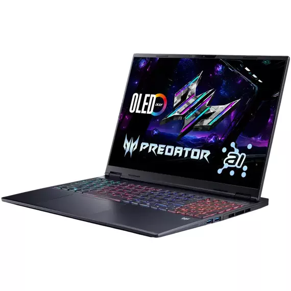 Laptop Gaming 16" Acer Predator Helios Neo 16S AI PHN16S-71, Abyssal Black, Intel Core Ultra 7 255HX, 32GB/1024GB, Linux eShell, 6 image