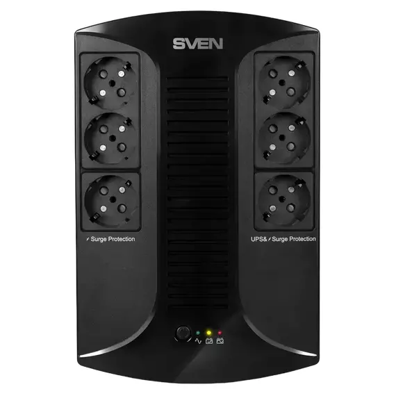 Sursă de alimentare neîntreruptibilă SVEN UP-L1000, Linear-interactiv, 1000VA, 5 image