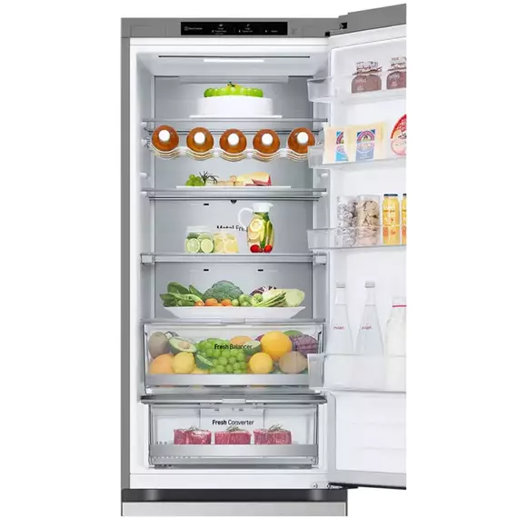 Frigider LG GBV7280BMB, Argintiu, 8 image