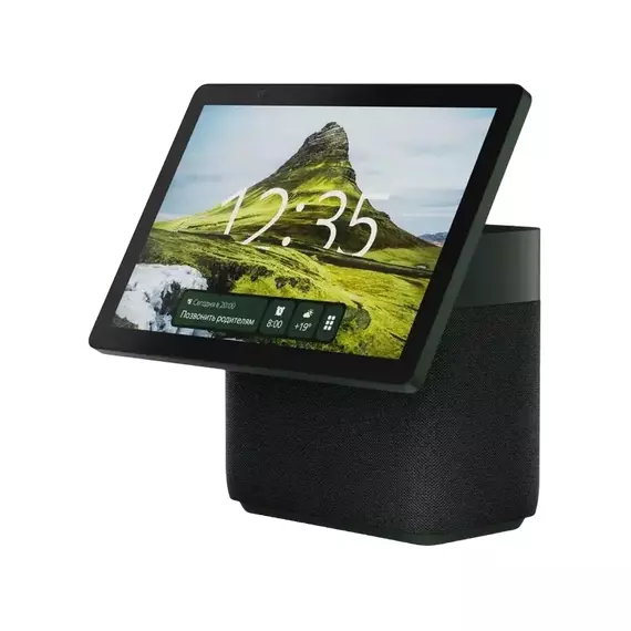Difuzor Inteligent Yandex Station Duo Max YNDX-00055, YandexGPT, Zigbee, Verde, 4 image
