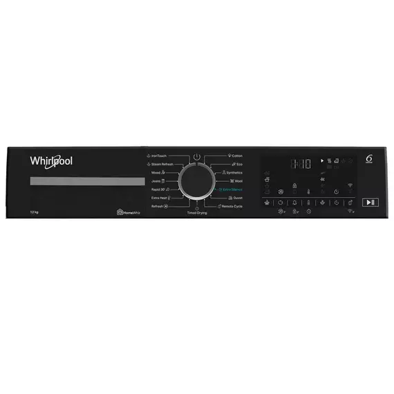 Uscător de rufe Whirlpool WP E12X WBS EE, 12kg, Alb, 5 image