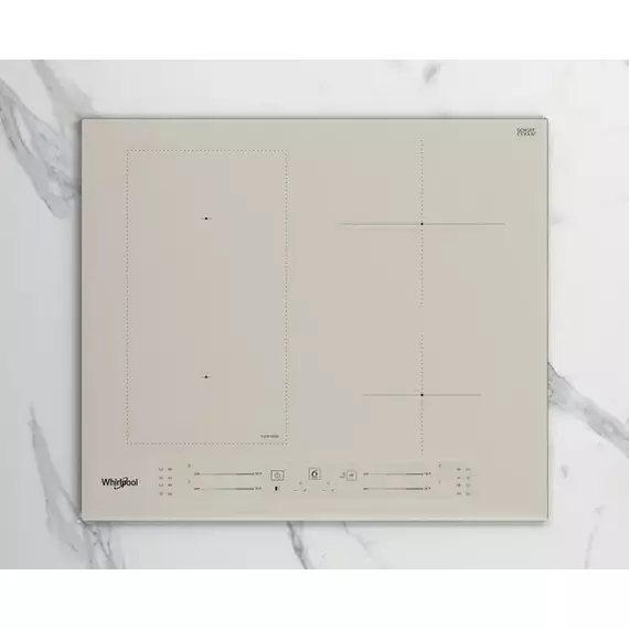 Plită cu inducție Whirlpool WL S2760 BF/S, Bej, 2 image