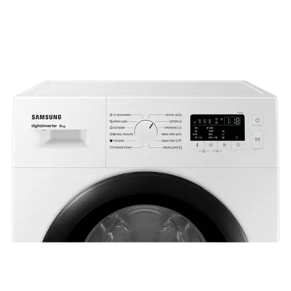 Mașină de spălat Samsung WW60A3120BE/LE, 6kg, Alb, 7 image