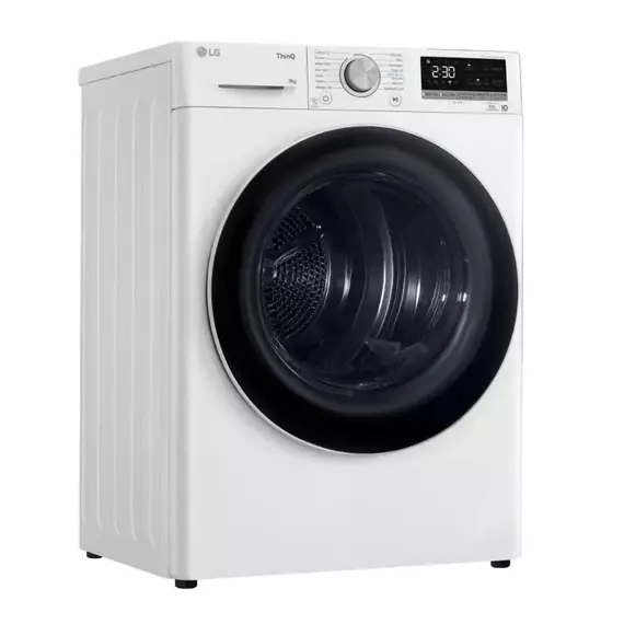 Uscător de rufe LG RH90V9AV4N, 9kg, Alb, 4 image