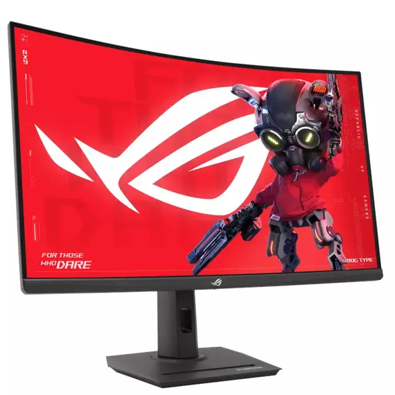 31,5" Monitor Gaming ASUS XG32WCMS, VA 2560x1440 WQHD, Negru, 5 image