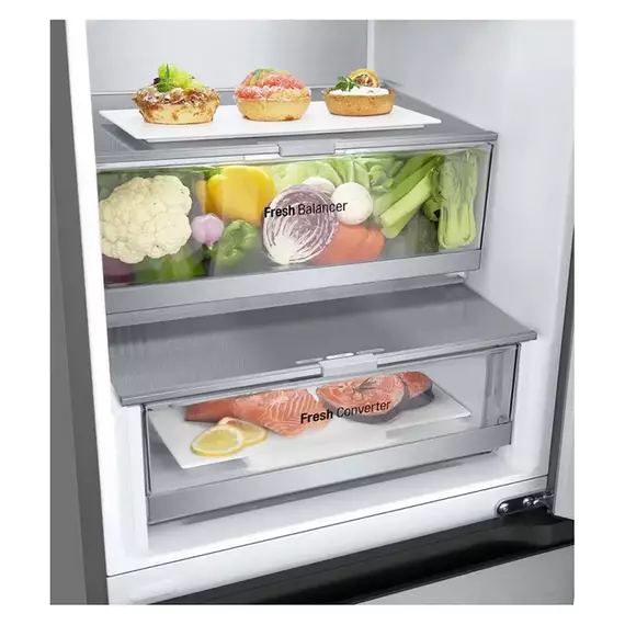 Frigider LG GBV7280BMB, Argintiu, 7 image