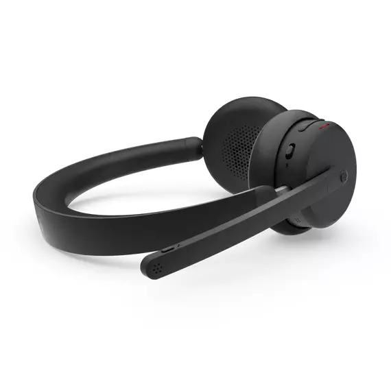 Căști de Calculator Lenovo 6550 USB-C, Fără fir, Negru, 5 image