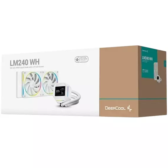 Cooler procesor Deepcool LM240 WH, 6 image