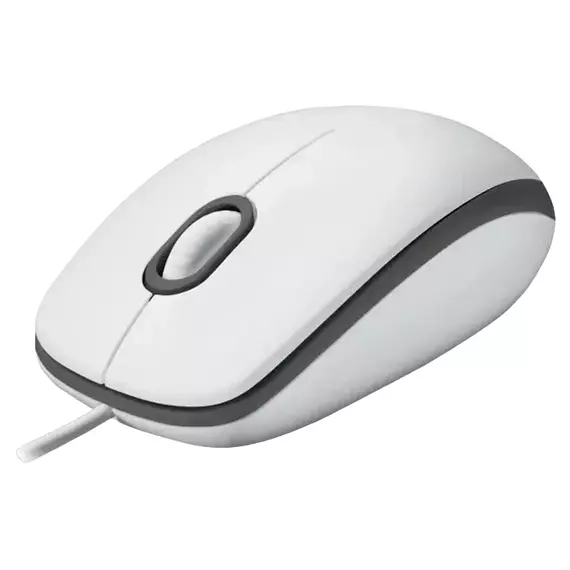 Mouse Logitech M100, Alb, 5 image