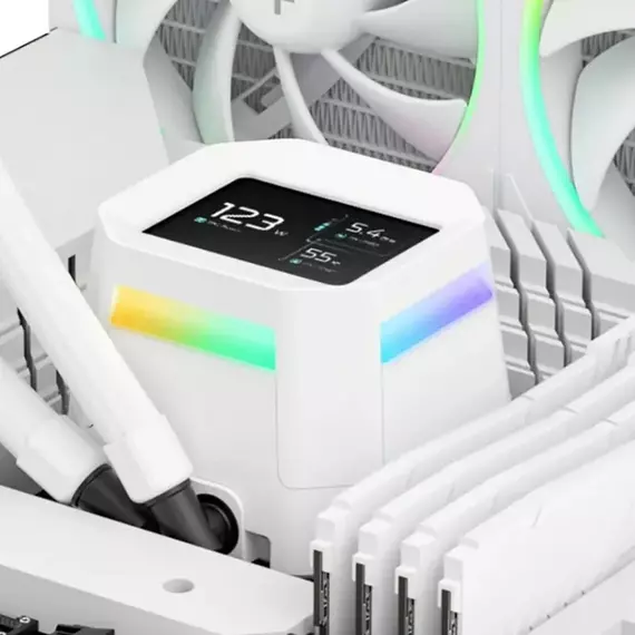 Cooler procesor Deepcool LM240 WH, 8 image
