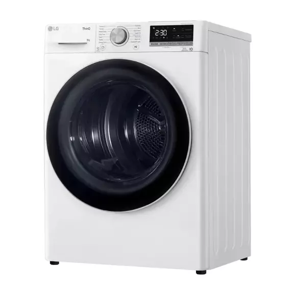 Uscător de rufe LG RH90V9AV4N, 9kg, Alb, 7 image