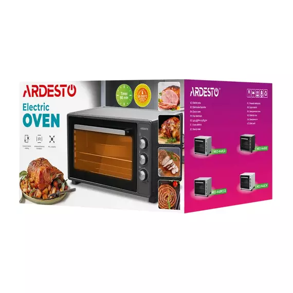 Cuptor Electric Ardesto MEO-N48GR, Gri, 5 image
