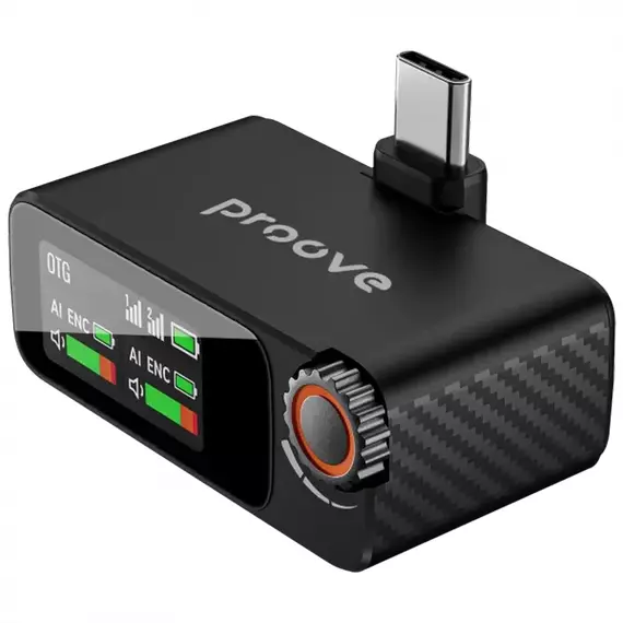 Microphone Wireless Microphone System Proove Forum Pro (Lightning/Type-C/AUX), Black, 5 image