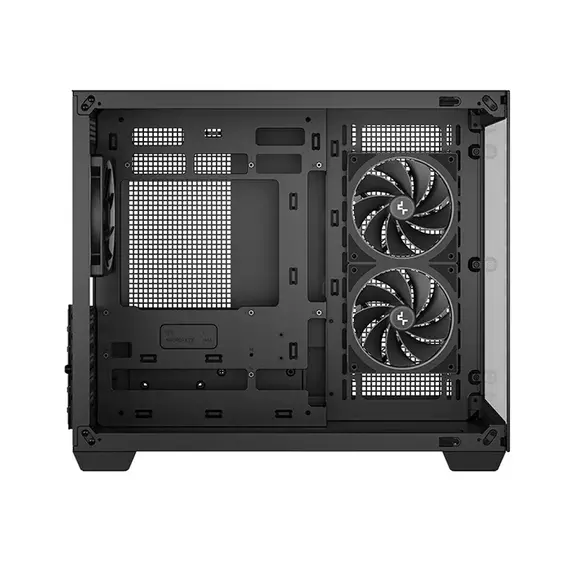 Carcasă PC Deepcool CG330 3F, Midi-Tower, Fără PSU, Negru, 4 image