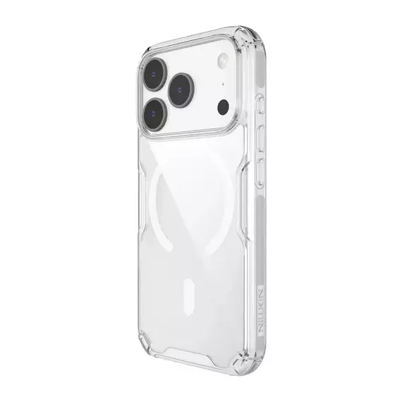 Husă Nillkin Nature Pro Magnetic pentru Apple iPhone 17 Pro Max, Transparent, 3 image