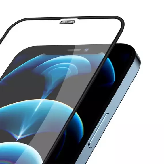 Sticlă de protecție Nillkin iPhone 12 mini PC Full - Tempered Glass, Negru, 2 image