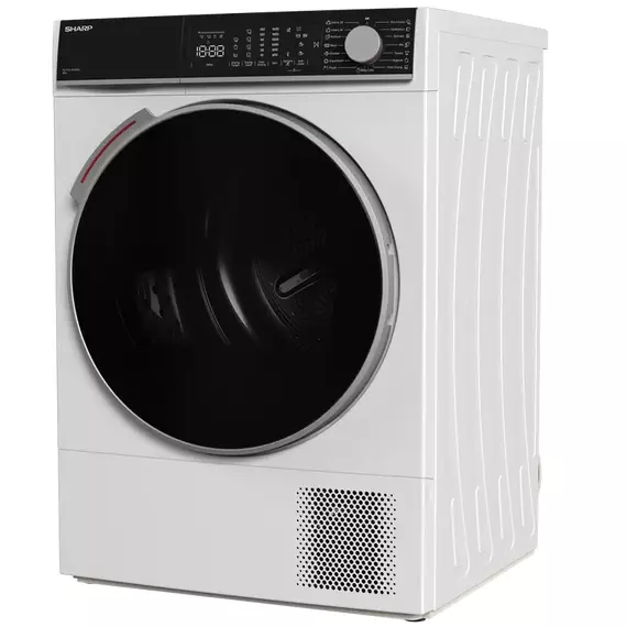 Uscător de rufe Sharp KD-NHL9S9GWC-EE, 9kg, Alb, 5 image