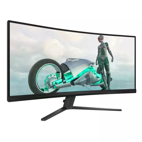 34" Monitor Gaming Philips 34M2C3500L, VA 3440x1440 WQHD, Negru, 3 image