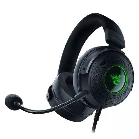 Căști gaming RAZER Kraken V3, Cu fir, Negru, 4 image