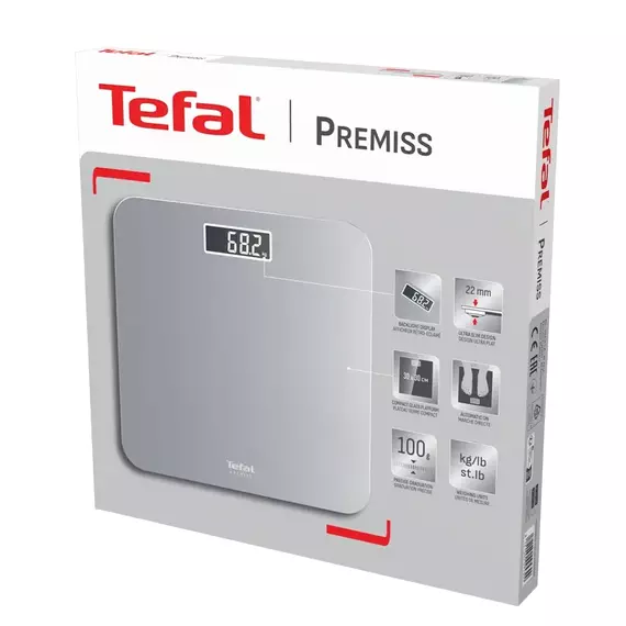 Cântar de podea Tefal PP1801V0, Argintiu, 2 image