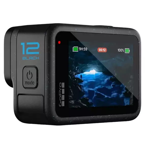 Cameră Video Sport GoPro Hero 12, Negru, 4 image