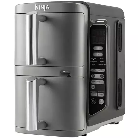 Friteuză cu aer cald Ninja Double Stack XL Smart SL451EU, Gri, 4 image