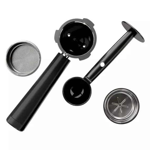 Cafetiera manuala Electrolux E6EC1-6BST, 1450W, Negru, 4 image