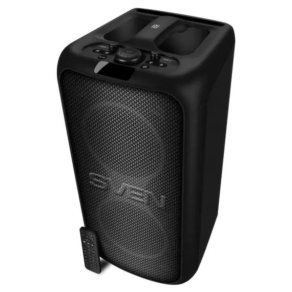 Partybox SVEN "PS-960" 180W, TWS, Bluetooth, FM, USB,LED-display, 6000mA*h, Black, 7 image