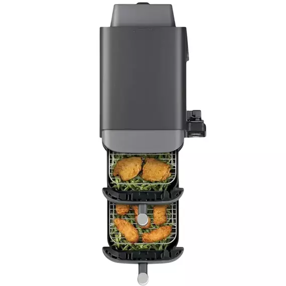 Friteuză cu aer cald Ninja Double Stack XL Smart SL451EU, Gri, 8 image