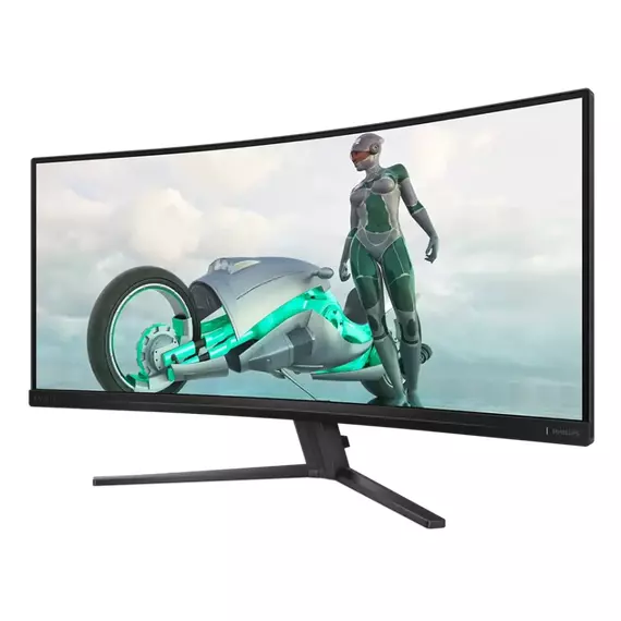 34" Monitor Gaming Philips 34M2C3500L, VA 3440x1440 WQHD, Negru, 4 image
