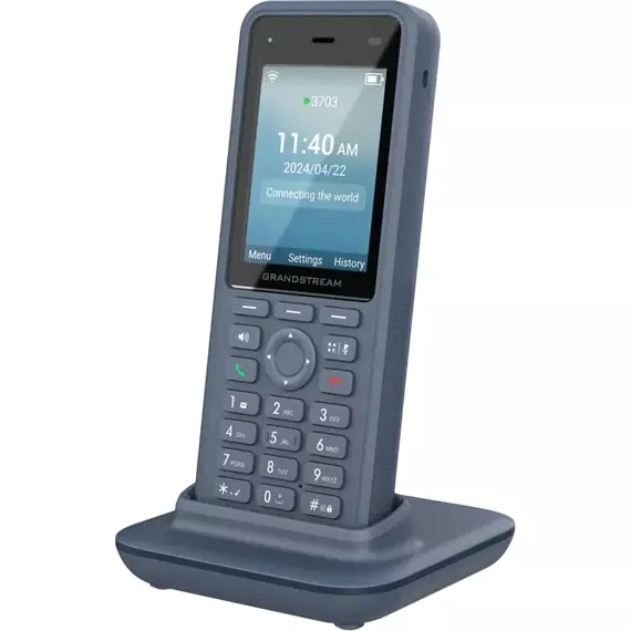 Telefon IP Grandstream WP836, Jet Grey, 5 image